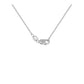 Diamond Vine Design Pendant in 14k White Gold